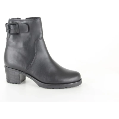 Afbeelding van Gabor Comfort Korte laarzen, Dames, Maat: 40, Schwarz Leer