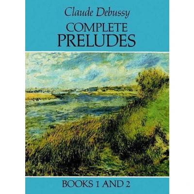 Afbeelding van CLAUDE DEBUSSY: COMPLETE PRELUDES BOOKS 1 AND 2 PIANO