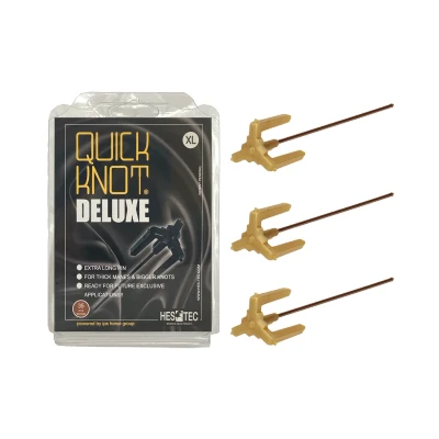 Afbeelding van Hes Tec Quick Knot Deluxe 35st Bruin XL