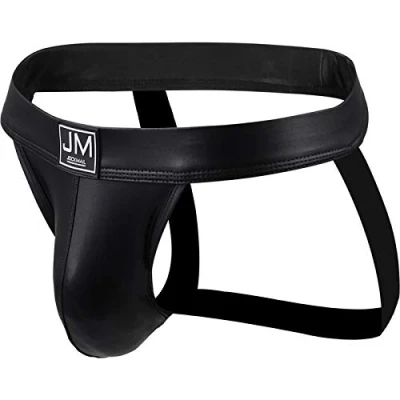 Afbeelding van JOCKMAIL 2020 HOT Sexy Heren Jockstrap Slips Ondergoed Jock Strap Voor Mannen Ondergoed, Zwart, M