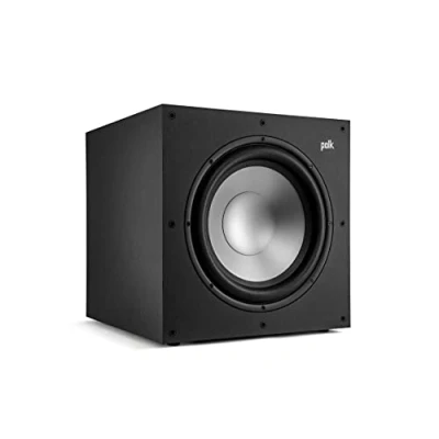 Afbeelding van Polk Audio MXT12SUBBKor XT12 Actieve Subwoofer, Krachtige 12 inch Subwoofer met 100 Watt, Klasse AB versterker, Diepe Bas, Thuisbioscoop en Muziek, Stevige Stijlvolle Behuizing MXT12BK Zwart