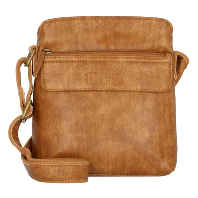 Afbeelding van GreenLand Nature Schoudertas 18bags met ritsvak achter