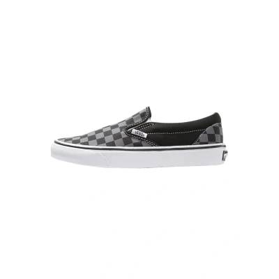 Afbeelding van Vans Classic Slipon Instappers, Maat: 46, Black/pewter Textiel