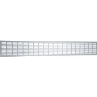 Afbeelding van Nedco plintrooster alum. 1000 x 150 mm F1 geanod.
