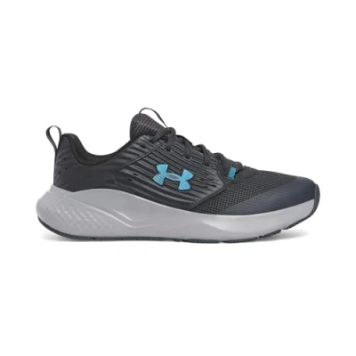 Afbeelding van Under Armour Charged Commit TR 4 Trainingsschoen, Heren, Maat: 42.5, Anthracite/steel/ether blue Leer/ synthetisch