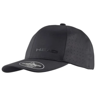 Afbeelding van HEAD Unisex Adult Delta Flexfit Cap, zwart, One Size