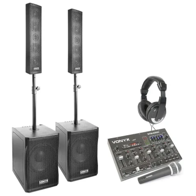 Afbeelding van Vonyx 1500W Complete 2.2 Geluidsinstallatie met Bluetooth Mixer