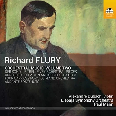 Afbeelding van Alexandre Dubach &amp; Liepaja Symphony Orchestra Flury: Orchestral Music, Vol. 2 (CD)
