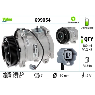 Afbeelding van Valeo Airco compressor 699054