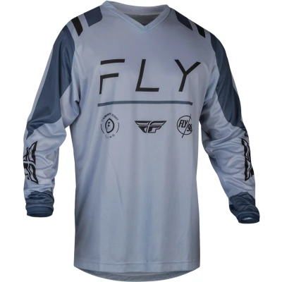 Afbeelding van Fly Racing 2024 F 16 Crossshirt Arctic Grijs / Stone maat S