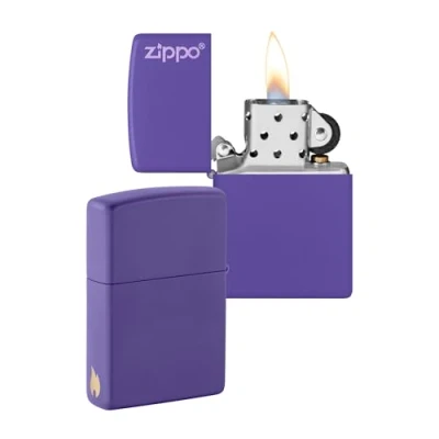 Afbeelding van Zippo Lichter, Paars Matte, One Size