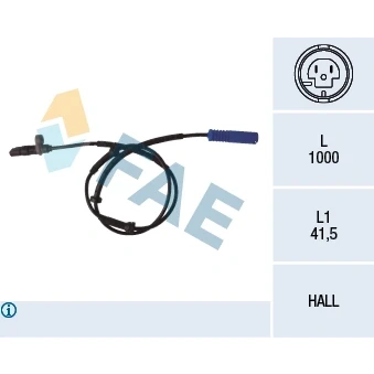 Afbeelding van Wielsnelheidssensor FAE 78076
