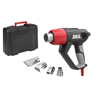 Afbeelding van SKIL Heteluchtblazer 8003 FD (2000 watt, werktemperatuur 70 C/450 C/600 C, luchtstroom 350 550 l/min, heteluchtpistool incl. koffer + sproeiers, kabellengte 2,75 m) F0158003FD