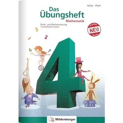 Afbeelding van Das Übungsheft Mathematik 4 DIN A4: Denk und Rechentraining