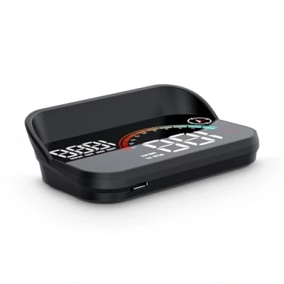 Afbeelding van AMHVMU M22 Auto Head up Display, GPS Snelheidsmeter, Display Snelheid en Tijd, Smart Toerenteller, KM/H MPH, Geschikt voor alle Voertuigmodellen