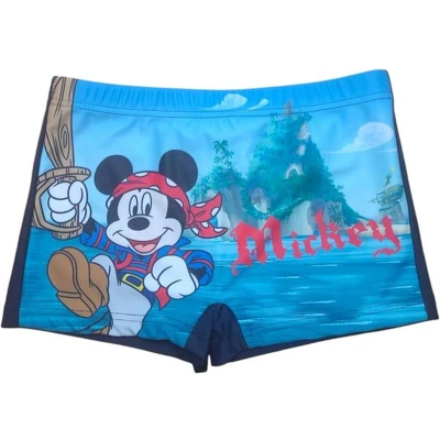 Afbeelding van Mickey Mouse zwembroek zwemboxer navy maat 110/116