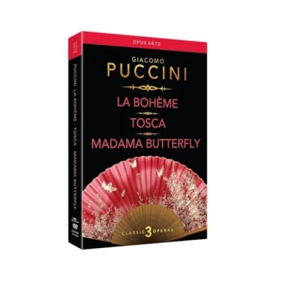 Afbeelding van Various Artists La Bohème Tosca Madama Butterfly (6 DVD)