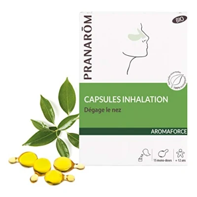 Afbeelding van Pranarom Aromaforce Inhal Caps Bio 15699