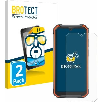 Afbeelding van BROTECT Screenprotector voor Blackview BV7200 Folie Beschermfolie transparant (2 Stuks)