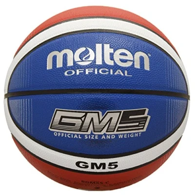 Afbeelding van Molten BGMX5 C Bgmx Basketbal, Rood/Wit/Blauw, Junior Maat 5