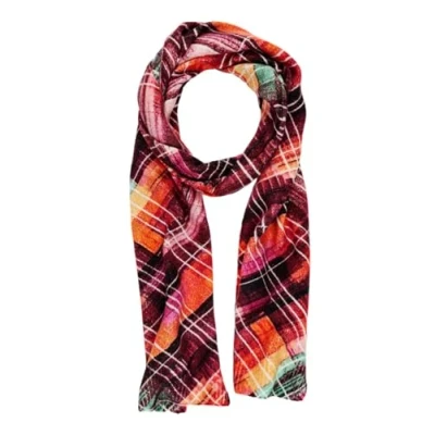 Afbeelding van Desigual Fringe Sjaal, Dames, Maat: One Size, Multi coloured