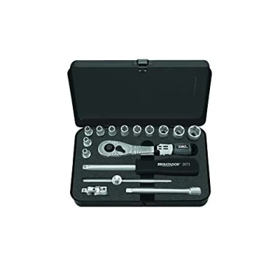 Afbeelding van MATADOR 2115 9160 Dopsleutelset, 6 kt, 6,3 mm (1/4&quot;), 16 delig