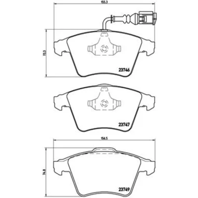 Afbeelding van Brembo Remblokset P 85 082