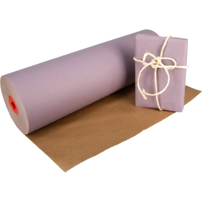 Afbeelding van Kraftpapier op rol 59 cm x 400 meter 50 gram/m2 lila