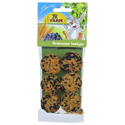 Afbeelding van Jr Farm Bosbessenkoekjes Ruwvoer 80 g 6 stuks