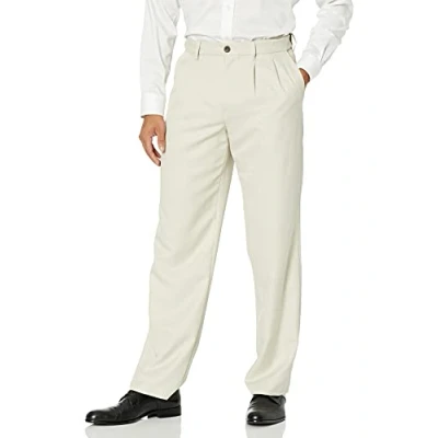 Afbeelding van Amazon Essentials Klassieke pasvorm voor heren, uitzetbare taille, geplooide jurk, steen, 33W/28L