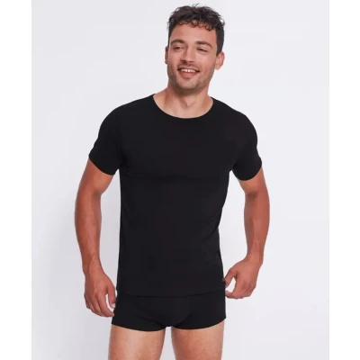 Afbeelding van sloggi men Go ondershirt (set van 2) zwart