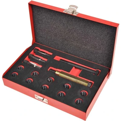 Afbeelding van Gloeibougie Draad Reparatie Set M10 X 1,0 Mm 15 Delig