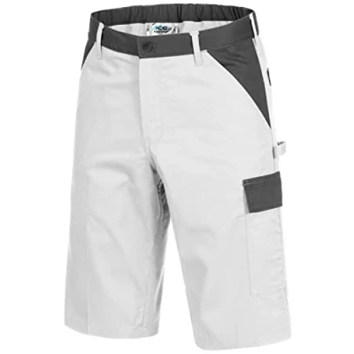 Afbeelding van ACE Handyman Werkshorts voor heren, zomerbroek, cargobroek, elastische tailleband