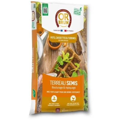 Afbeelding van Potgrond OR BRUN OBRTSEM20N 20 L
