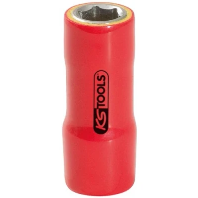 Afbeelding van KS Tools, Dopsleutel + dopmoer, 1/4&quot;&quot; Geïsoleerde inbus, 10mm (10 mm)