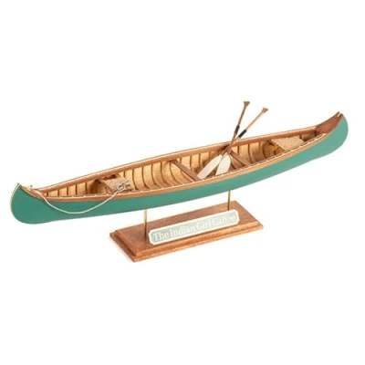 Afbeelding van Artesanía Latina Houten Scheepsmodel Amerikaanse Kano, The Indian Canoe Girl Model 19000, Schaal 1:16 Modellen om te Bouwen Beginnersniveau