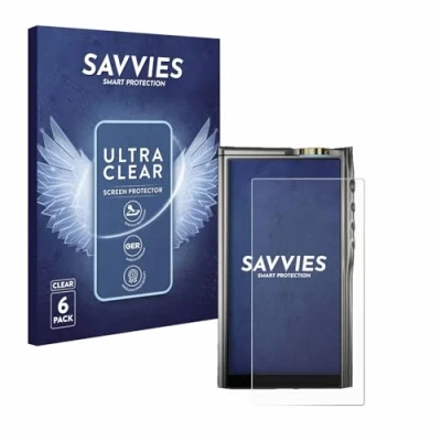 Afbeelding van Savvies Screenprotector voor Cayin N30LE Folie Beschermfolie transparant (6 Stuks)