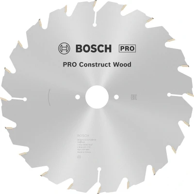Afbeelding van Bosch Accessories Cirkelzaagblad Construct Wood 250 X 30 3,2 Mm, 20