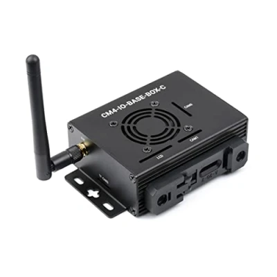 Afbeelding van CM4 IO Base C Mini Board Computer met metalen Case Advanced Version voor Raspberry Pi Compute Module 4 (CM4)