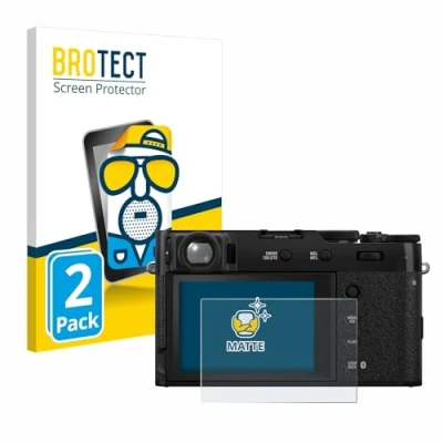 Afbeelding van BROTECT (2 Stuks) Antireflecterende Beschermfolie voor Fujifilm X100VI Anti Glare Screen Protector, Mat, Ontspiegelend