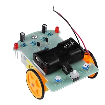 Afbeelding van TOPINCN Robotset voor auto, accessoires, doe het zelf, elektronische componenten kinderen, wedstrijden, leren, elektronica