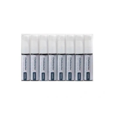 Afbeelding van Krijtstift Europel 15mm wit etui 8 stuks