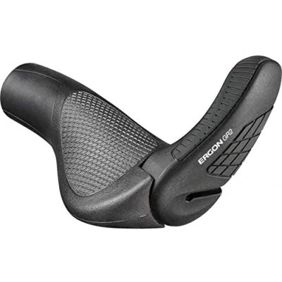 Afbeelding van Ergon GP3 handvat lang BikeTotaal.nl Zwart
