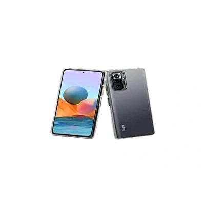 Afbeelding van Muvit, Hoesje voor Xiaomi Redmi Note 10 Pro RECYCLETEK Zacht, Transparant