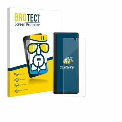 Afbeelding van BROTECT Screenprotector voor Samsung Galaxy Z Fold 2 5G Folie Beschermfolie Beschermglas transparant