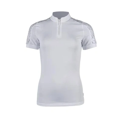 Afbeelding van HKM Functioneel Shirt Nelly Korte Mouwen Wit S