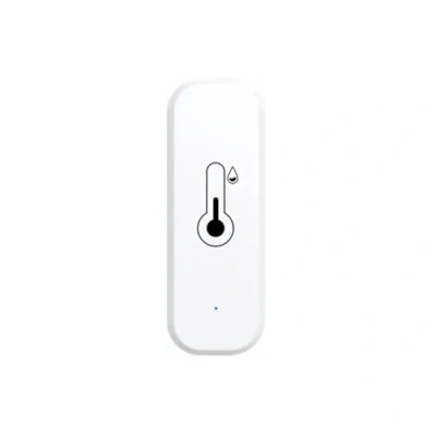 Afbeelding van GERUI WLAN Smart Thermometer Hygrometer, digitale mini binnentemperatuur en vochtigheidssensor, kamertemperatuurvochtigheidssensor, app voor broeikas, kelder, compatibel met Alexa/Google Home/Tuya