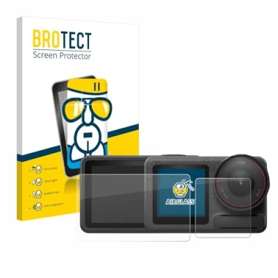 Afbeelding van BROTECT Glas Screen Protector voor DJI Osmo Action 5 Pro Schermbeschermer [9H Hardheid, Beschermglas Folie niet Gehard Glas]