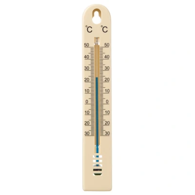 Afbeelding van Nature Muurthermometer Thermometer Beige