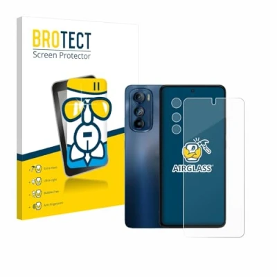 Afbeelding van BROTECT Screenprotector voor Motorola Edge 30 (Voor+Camera) Folie Beschermfolie Beschermglas transparant